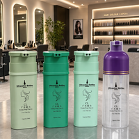 Flacon de teinture capillaire grande capacité Ultracolor Beauty Container avec marquage à chaud en PP pour soins capillaires, double compartiment