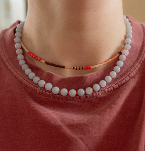 Collana Boho Colorata con Perline, Gioielli Estivi da Spiaggia Fatti a Mano, <span class=keywords><strong>Choker</strong></span> <span class=keywords><strong>Personalizzato</strong></span> per Donne, Accessori di Moda - Product Image 1