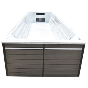 Piscine à débordement en acrylique de luxe BG-6667 de 8,8 mètres, nouvelle conception <span class=keywords><strong>2023</strong></span>, spa extérieur - Product Image 1