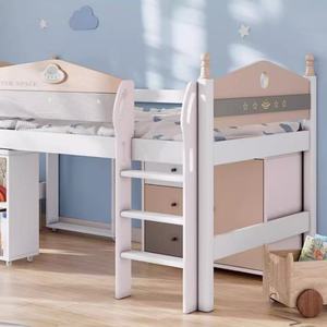 <span class=keywords><strong>Lit</strong></span> <span class=keywords><strong>mezzanine</strong></span> de luxe JINS pour enfants <span class=keywords><strong>avec</strong></span> <span class=keywords><strong>bureau</strong></span> intégré pour garçons <span class=keywords><strong>et</strong></span> filles, mobilier de chambre à coucher - Product Image 4