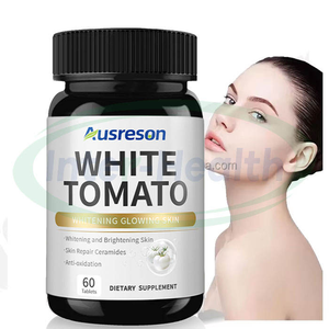 Tabletas de Extracto de Tomate Blanco Ausreson OEM, Producto de Belleza, Suplemento Diario, Tomate Blanco Perla para Blanquear la Piel - Product Image 1