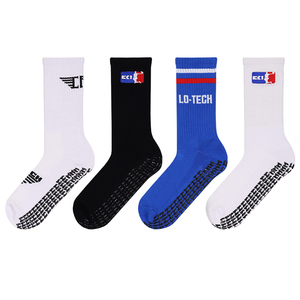 Calcetines deportivos resistentes al desgaste antideslizantes OEM de alta calidad con logotipo personalizado, calcetines de baloncesto de algodón para hombre, sin pedido mínimo - Product Image 6
