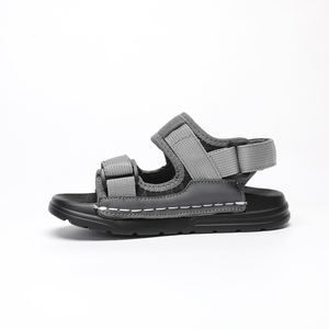 Nouveau matériau sandales noires légères pour enfants et adolescents chaussures d'école élégantes en PU/maille avec semelle intérieure en EVA chaussures pour enfants - Product Image 2