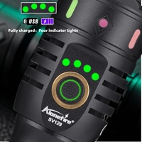 Lampe torche UV Alonefire 20W haute puissance 365nm à LED, rechargeable par USB, pour détecter les taches de chat et de chien, la teigne, les minerais, l'argent et les scorpions