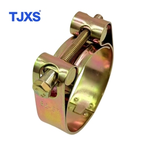Klem Baja Tahan Karat Tiongkok Satu Kepala Dua Lapis Klem Pengikat Pipa Tugas Berat Klem Perbaikan Pengikat Logam - Product Image 3