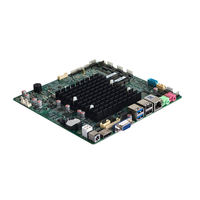Producto Popular OEM/JX M218F SMT Mini Placa Base J1800 DDR3 4G 8G RAM MSATA SSD LVDS para POS