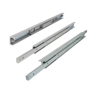 Deslizador telescópico de alta resistencia Guía de acero de alta carga 28mm de ancho 26mm de espesor Deslizador bidireccional personalizado Carga 230Kg Rollon Cajones Rieles - Product Image 3