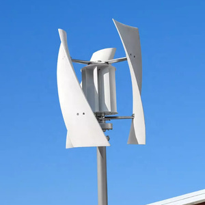 X5 Vertical Axis Wind Turbine Magnetic Levitation Full White <b>Generator</b> for Wind Power - Product Image 1
