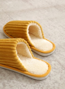 Zapatillas <span class=keywords><strong>de</strong></span> Interior para mujer, pantuflas suaves <span class=keywords><strong>de</strong></span> felpa, antideslizantes, para el hogar, para invierno - Product Image 2