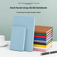 Carnet de notes A5 en cuir personnalisé avec logo pour réunions d'affaires transfrontalières, idéal pour les étudiants et le bureau (vente en gros)
