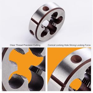 12/20 mảnh khung lớn khung nhỏ tap kit công cụ phần cứng tay khai thác cờ lê chủ đề vít Công cụ sửa chữa metrci vòi - Product Image 6