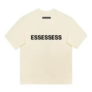 <span class=keywords><strong>Fear</strong></span> Of Good Conjuntos de pareja a la moda, camiseta con estampado de elementos esenciales, camisetas de algodón de alta calidad con cuello redondo, ropa de calle esencial para hombre - Product Image 4