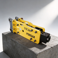 Brise-roche hydraulique de type supérieur haute résistance modèle Sb40 pour excavatrices de 5 à 8 tonnes