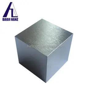 25.4mm 38.1mm High Quality R05200 Polished Tantalum Block Pure Tantalum Cube