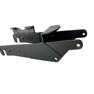 Tùy chỉnh gia công màu đen bột bọc kim loại khung và khung cho hệ thống ô tô <span class=keywords><strong>stamping</strong></span> Bracket phần - Product Image 3
