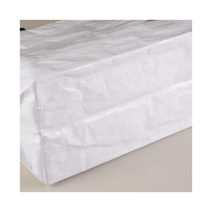 Özel alışveriş kaplı renk baskı çift kolu tek omuz kullanımlık Pp dokuma kumaş bez çantalar - Product Image 4