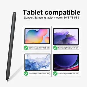 ปากกา <span class=keywords><strong>S</strong></span> <span class=keywords><strong>Pen</strong></span> สำหรับ <span class=keywords><strong>Samsung</strong></span> Galaxy <span class=keywords><strong>Tab</strong></span> S6 Lite <span class=keywords><strong>S7</strong></span> FE S8 <span class=keywords><strong>Plus</strong></span> S9 Ultra ปากกาสไตลัสสำหรับ <span class=keywords><strong>Samsung</strong></span> พร้อมระบบตรวจจับแรงกด ปากกาพร้อมยางลบ ปากกาสัมผัส - Product Image 3
