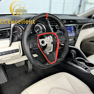 Volante de Fibra de Carbono Personalizado a <span class=keywords><strong>Precio</strong></span> de Fábrica para <span class=keywords><strong>Toyota</strong></span> <span class=keywords><strong>Camry</strong></span>/SE/<span class=keywords><strong>XSE</strong></span>/TRD <span class=keywords><strong>2018</strong></span>/2019/2020/2021/2022 - Product Image 2
