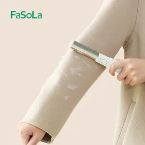 FaSoLa pamuk tiftiği temizleyici halı kazıyıcı manuel fırça aracı tıraş giysi Fuzz rulo kullanımlık Mini Lint temizleyici evcil hayvan için Fuzz