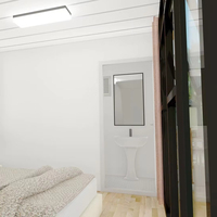 Prix d'usine Nouvelle maison en conteneur de haute qualité Maison en conteneur préfabriquée étanche pour la protection de l'environnement