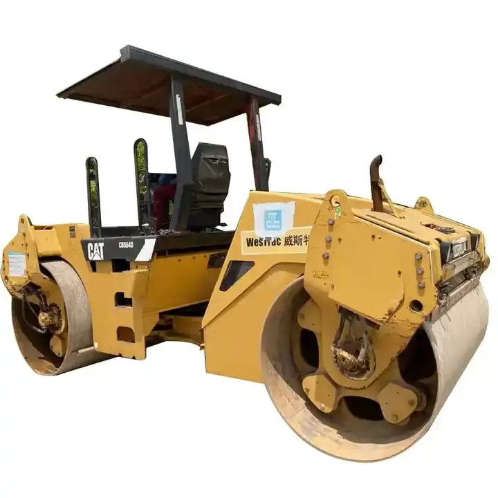 Top 1 brand caterpillar road roller model CB564D used road roller compactor with competitive price