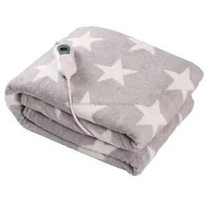 220v flannel fleece double bed warmer heater thermal heating electric blanket for bed king size