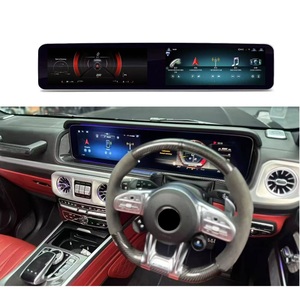 เครื่องเล่นแอนดรอยด์หน้าจอคู่24.6 "สำหรับ Mercedes <span class=keywords><strong>Benz</strong></span> G Class G63 <span class=keywords><strong>G500</strong></span> W463รถยนต์2018-2025วิทยุรถยนต์มัลติมีเดีย DSP CarPlay - Product Image 1
