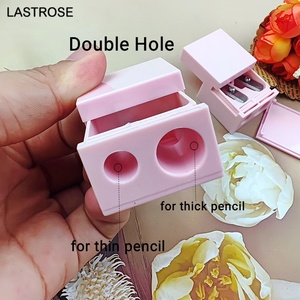 <span class=keywords><strong>Taille</strong></span>-<span class=keywords><strong>crayon</strong></span> double trou rose et noir pour crayons à sourcils et à lèvres, outil de <span class=keywords><strong>maquillage</strong></span>, marque privée, <span class=keywords><strong>taille</strong></span>-<span class=keywords><strong>crayon</strong></span> cosmétique - Product Image 3