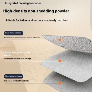 Đá mềm Đá Cẩm Thạch & Granite sứ ngói linh hoạt trong nhà và ngoài trời Rock slab với tích hợp văn hóa sao trăng thiết kế - Product Image 4