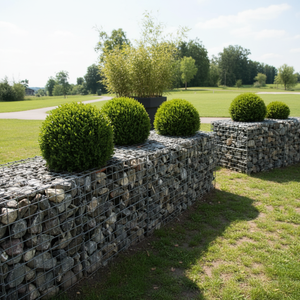 Malla de Alambre de Hierro Galvanizado Soldado <span class=keywords><strong>para</strong></span> Gaviones, Malla Cuadrada <span class=keywords><strong>para</strong></span> Cajas de Gaviones 2x1x1M <span class=keywords><strong>para</strong></span> Control de Inundaciones y Muros de Contención - Product Image 3