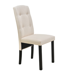 Nuevo Juego de Comedor Moderno para el Hogar, Juego de Mesa de Comedor Redonda de Madera Maciza Tapizada para 4 Personas, para Restaurante - Product Image 4