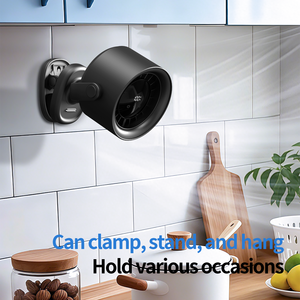 Hxtc88 Vente en gros personnalisée <span class=keywords><strong>de</strong></span> ventilateurs portables rechargeables par USB <span class=keywords><strong>de</strong></span> 4000 ml pour le camping, à fixer sur la table, le bureau ou le mur, avec télécommande - Product Image 5