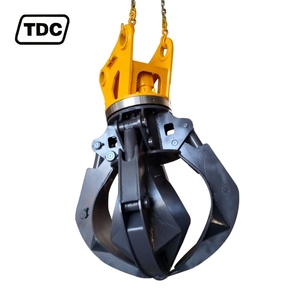 Grappin hydraulique pour déchiqueter les coques d'orange et pince multi-éplucheur pour excavatrice de 18 à 25 tonnes - Product Image 3