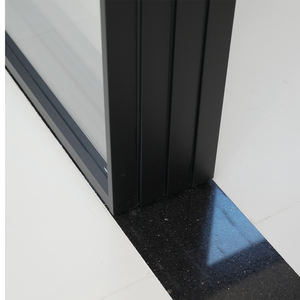 Portes coulissantes en aluminium à double vitrage, style minimaliste moderne, insonorisées, pour cloisonnement intérieur, <span class=keywords><strong>cadre</strong></span> fin et étroit, pour application en cuisine - Product Image 5