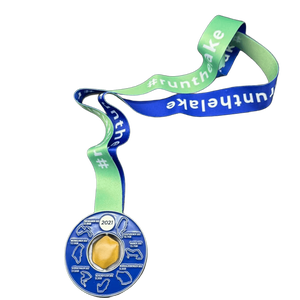 Médaille de course cross-country personnalisée moulé sous pression-Réductions sur commande en gros disponibles pour les événements de course - Product Image 1