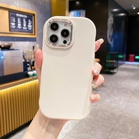 Coque souple simple en TPU macaron de couleur unie pour iPhone 15 14 13 12 pro max coque de téléphone