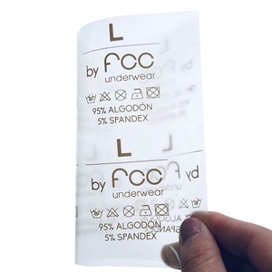 Etiqueta Termoadhesiva Personalizada con Logotipo DTF <span class=keywords><strong>para</strong></span> el Cuidado del Cuello, Impresión por Transferencia de Calor DTF, Etiqueta de Marca <span class=keywords><strong>para</strong></span> <span class=keywords><strong>Ropa</strong></span>, Etiquetas <span class=keywords><strong>para</strong></span> Prendas - Product Image 4