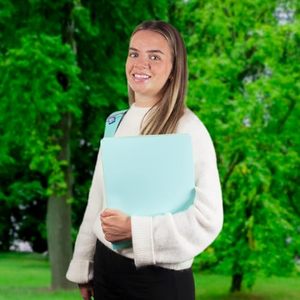 Gangtong A4 pastel Vòng chất kết dính, nhỏ gọn 20 mét Flexi nhựa thư mục A4 mềm độn Vòng chất kết dính trong Pastel màu sắc - Product Image 5