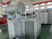 Transformador de Distribución Trifásico Sumergido en Aceite de 3000KVA con Tanque de Conservación de Aceite, 220V 35KV, Grupo Vectorial Dyn11, Enfriamiento ONAN, IEC