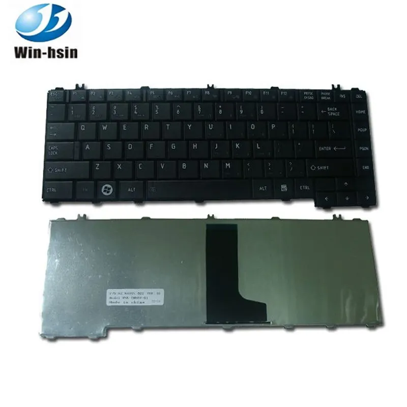 Клавиатура для ноутбука toshiba satellite L600 L630 L640 L645 C600 C640 C645, черная, 100% новая