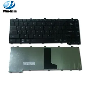 Teclado de laptop para toshiba satélite l600 l630 l640 l645 c600 c640 c645 us teclado preto 100% novo