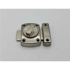 Design moderno in lega di zinco porta di sicurezza lucchetto in acciaio ruotare chiavistello per bagno Hotel applicazione - Product Image 2