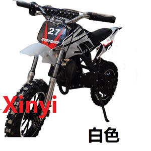 Minimoto de Cross de 49 cc de Buena Calidad con Motor a Gasolina de Dos Tiempos y Arranque Eléctrico y Manual - Product Image 3