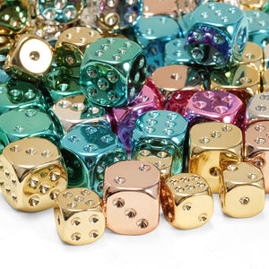 <span class=keywords><strong>Juego</strong></span> <span class=keywords><strong>de</strong></span> 4 Dados Brillantes con Acabado Lacado <span class=keywords><strong>de</strong></span> Seis Caras, Logotipo/Color Personalizado Directo <span class=keywords><strong>de</strong></span> Fábrica, Caja Transparente para Juegos <span class=keywords><strong>de</strong></span> Fiesta - Product Image 1