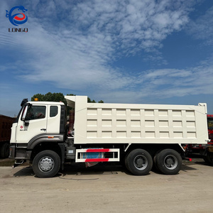 Camion Ribaltabile Howo Usato Sinotruck NX 371HP 6x4 10 Ruote Diesel Idraulico per Miniera e Sabbia - Product Image 2