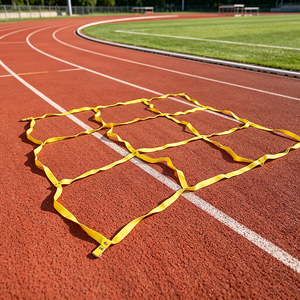 Escalera <span class=keywords><strong>de</strong></span> Agilidad Plegable, Duradera y Fácil <span class=keywords><strong>de</strong></span> Transportar, para Entrenamiento <span class=keywords><strong>de</strong></span> Velocidad, Fútbol y Otros Deportes, <span class=keywords><strong>Nivel</strong></span> <span class=keywords><strong>Profesional</strong></span> - Product Image 1