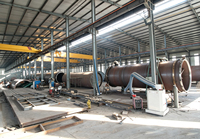 Usine de distillation de l'huile usagée en matériau routier bitumineux, production de bitume 5TPD, machine de raffinage d'huile usagée