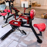Máquina de Ejercicios de Fuerza para Espalda con Carga de Placas M1040, Vertical Comercial, Directo de Fábrica