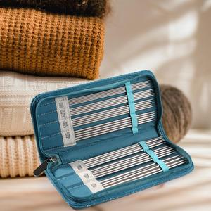 Multipurpose Crochet Hooks and <b>Knitting</b> <b>Needles</b> <b>Case</b> Pouch Organizer Convenient Craft Supplies Bag - Product Image 5