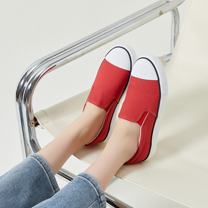 Xrh – <span class=keywords><strong>mocassins</strong></span> en toile avec Logo personnalisé pour <span class=keywords><strong>femme</strong></span>, chaussures de printemps et d'été à la mode - Product Image 3